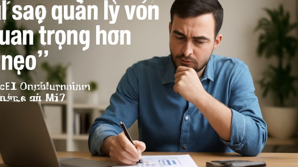 Vì sao quản lý vốn quan trọng hơn “mẹo” Minh họa: Vì sao quản lý vốn quan trọng hơn “mẹo”