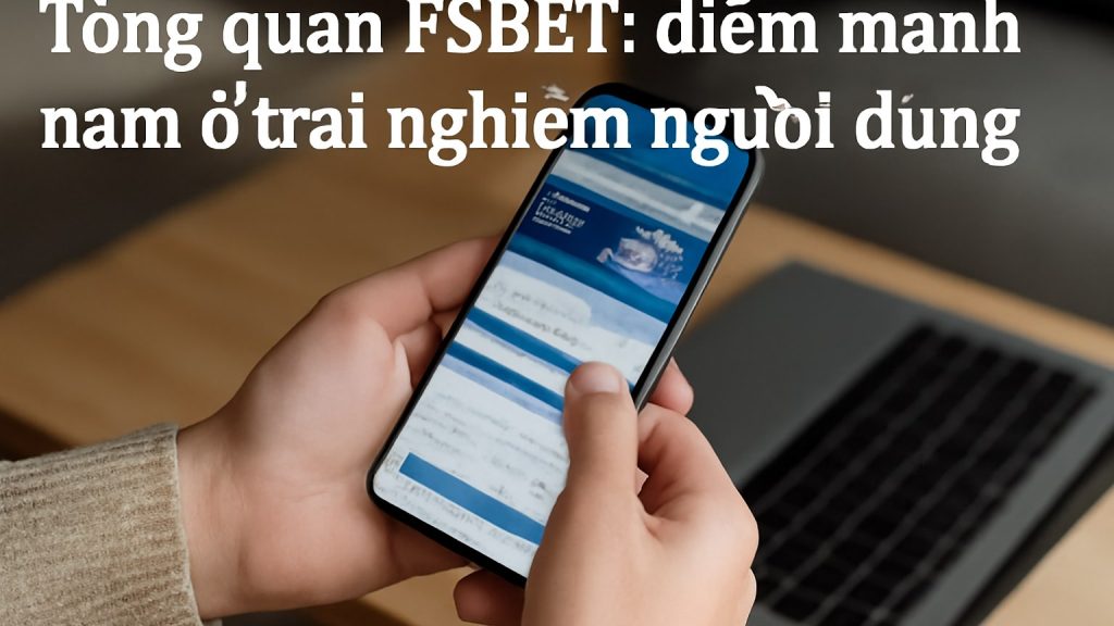 Minh họa: Tổng quan F8BET: điểm mạnh nằm ở trải nghiệm người dùng