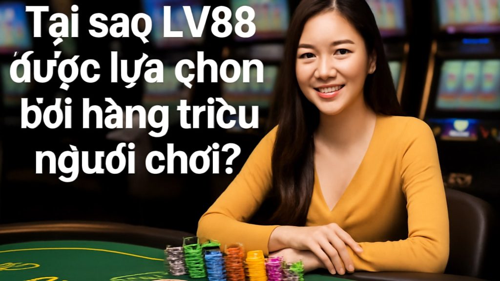 Tại sao LV88 được lựa chọn bởi hàng triệu người chơi? Minh họa: Tại sao LV88 được lựa chọn bởi hàng triệu người chơi?