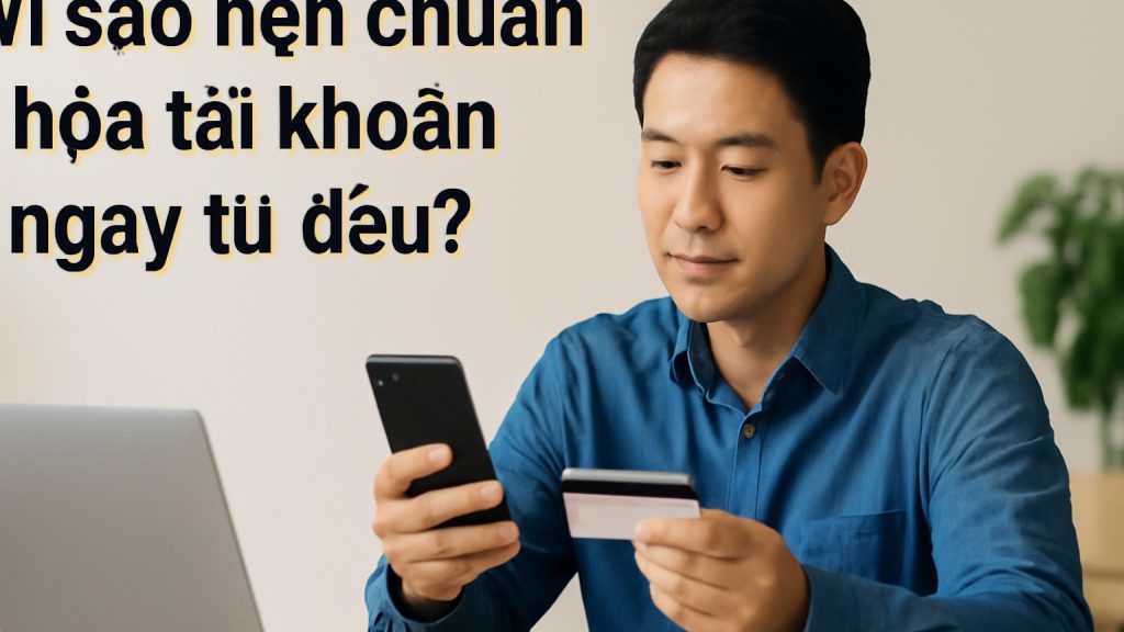 Minh họa: Vì sao nên chuẩn hóa tài khoản ngay từ đầu?