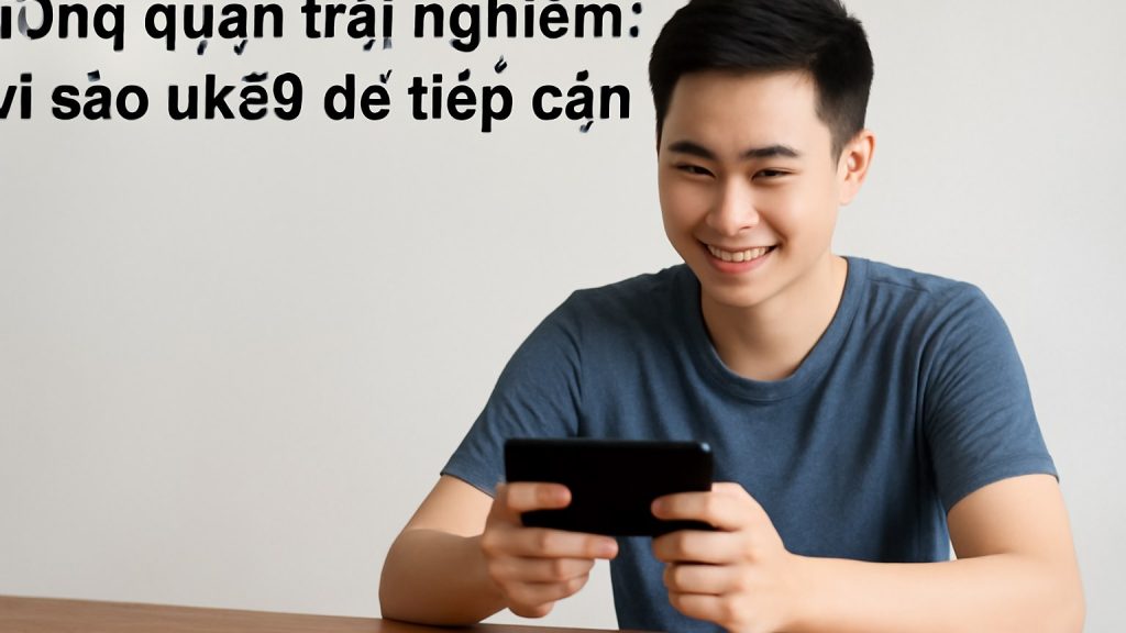 Minh họa: Tổng quan trải nghiệm: vì sao uk88 dễ tiếp cận?